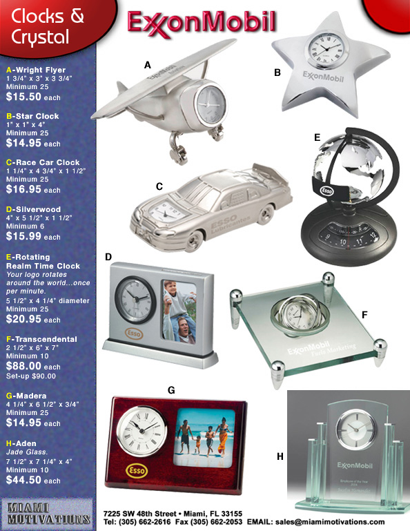 Award Clocks